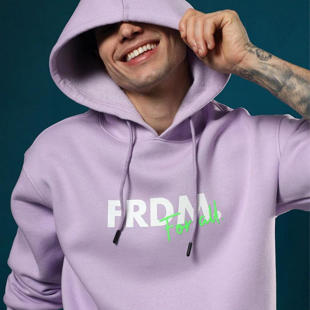 FRDM. Lavender Hoodie