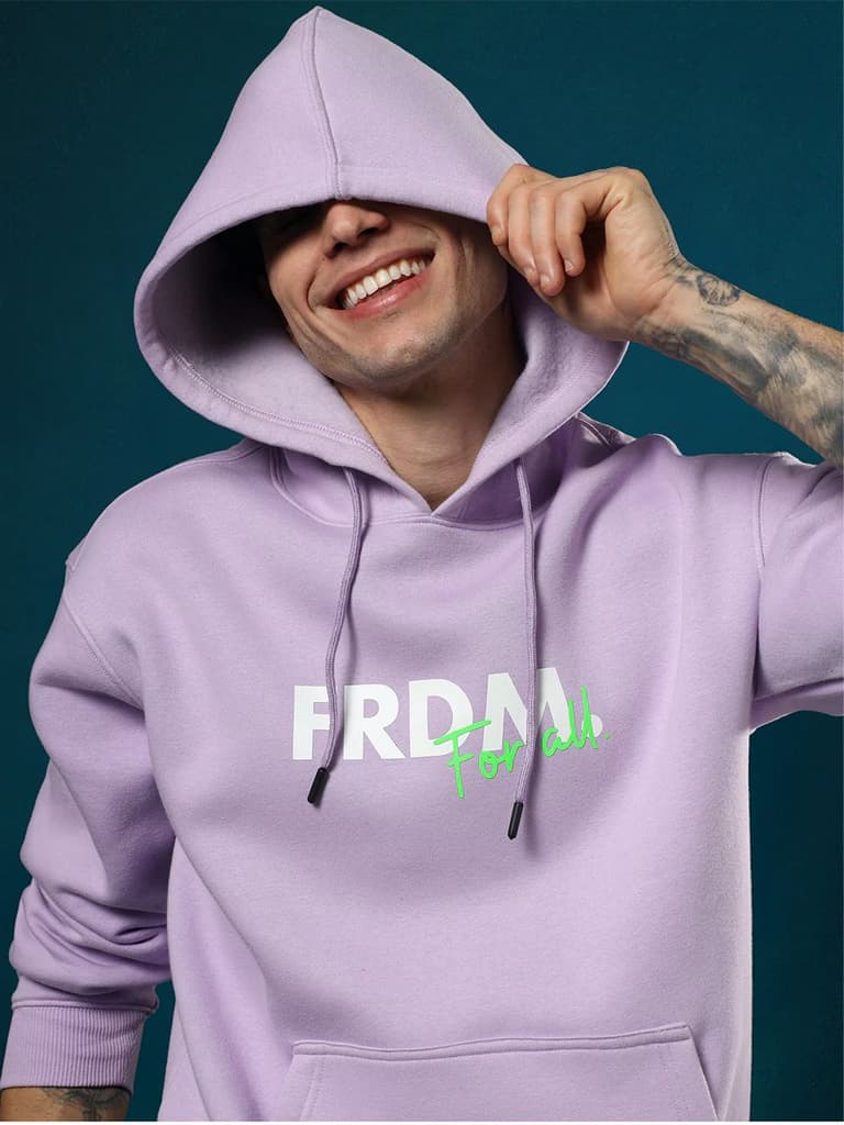 FRDM. Lavender Hoodie