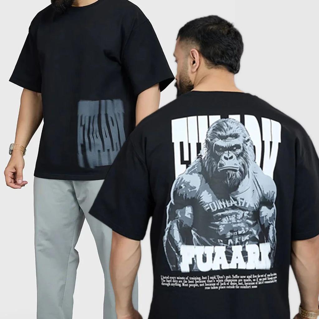 Gorilla Oversized T-shirt Black