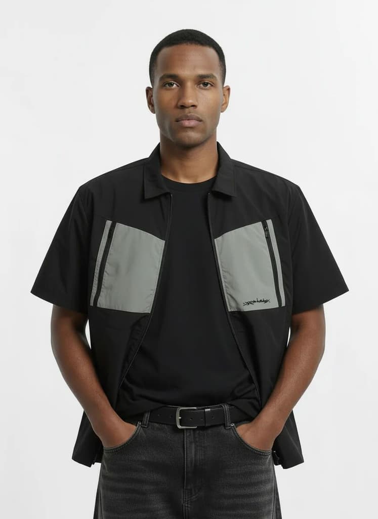 Multi-Pocket Utility Shirt — photo 2
