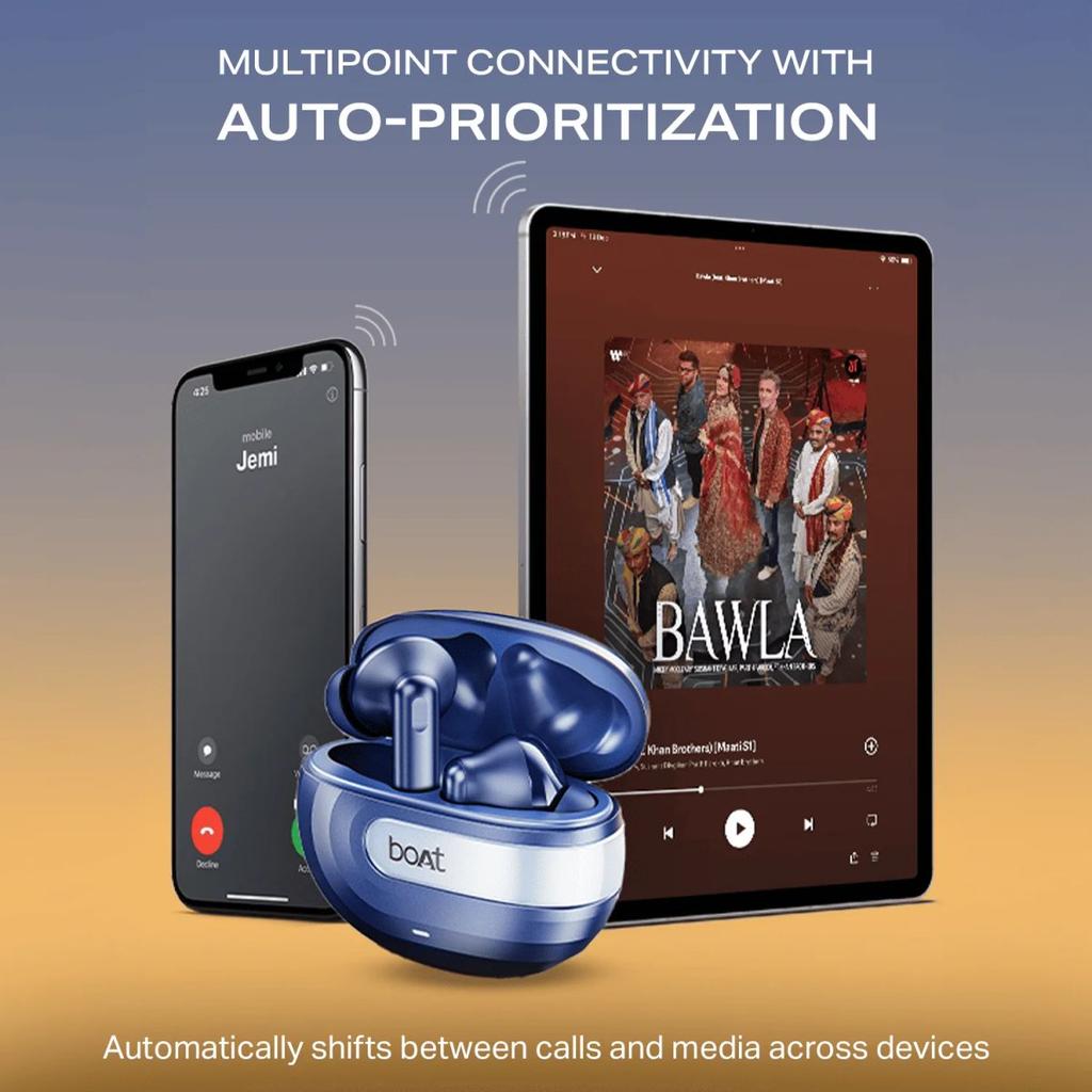boAt Airdopes Prime 700 ANC | Wireless Earbuds with 50 Hours Playback, 48dB Hybrid ANC, 6 Mics & Multipoint Connectivity — photo 7
