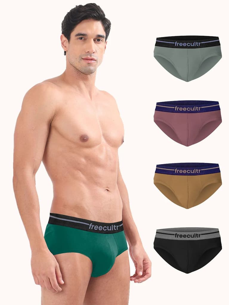Men’s Adaptive Cotton Stretch Briefs Pack of 5 — photo 2