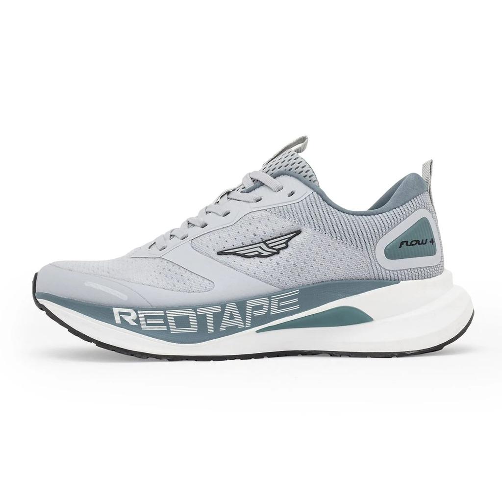 Athleisure Sports Shoes for Men in White and Blue | Low-Cut Shoes. — photo 3