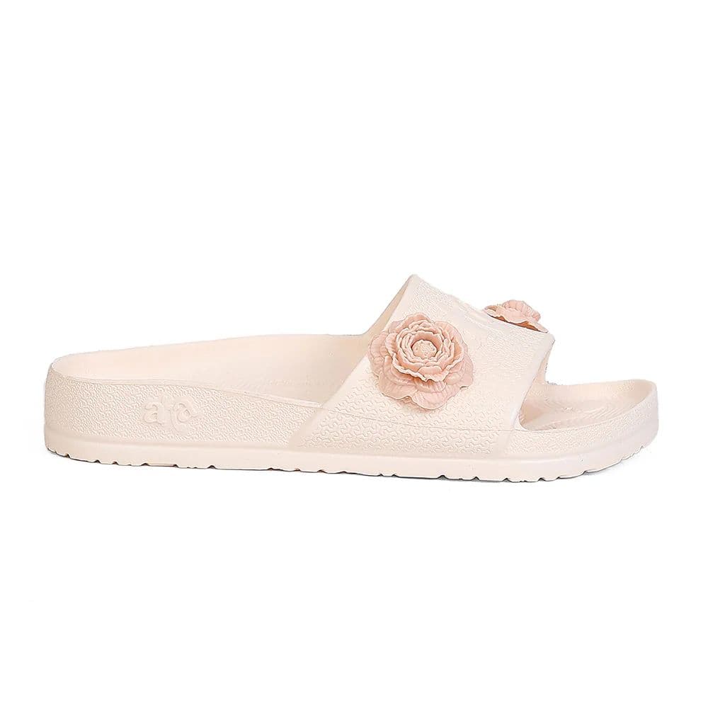 A-HA DOCTOR-1L Cream Casual Slip-on Slides for Women by Liberty — photo 2