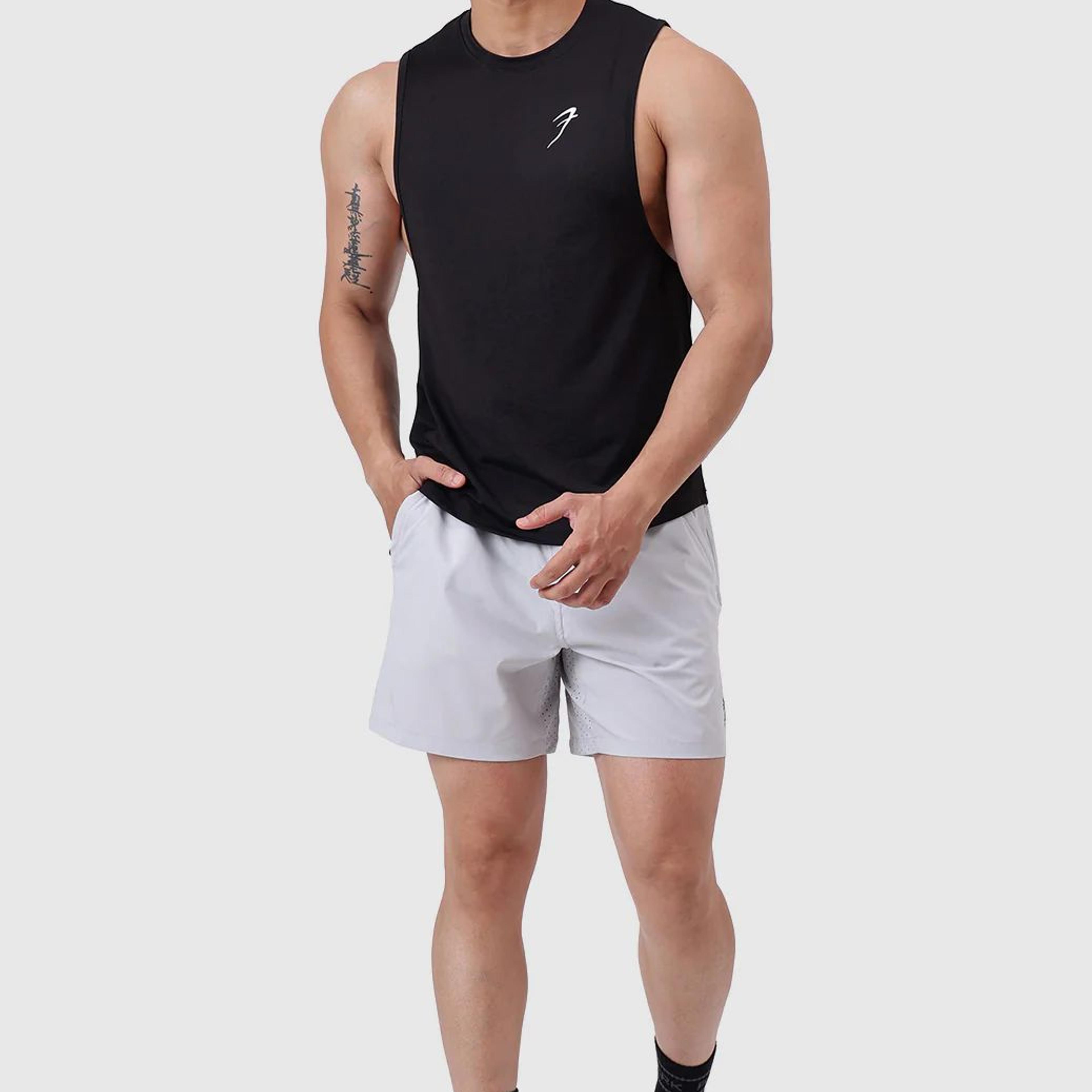 Urban Deep Arm Tank Black