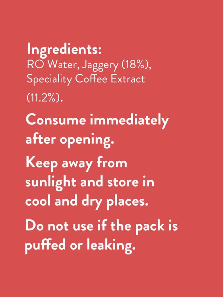 Jaggery | Drop - Specialty Coffee Concentrate