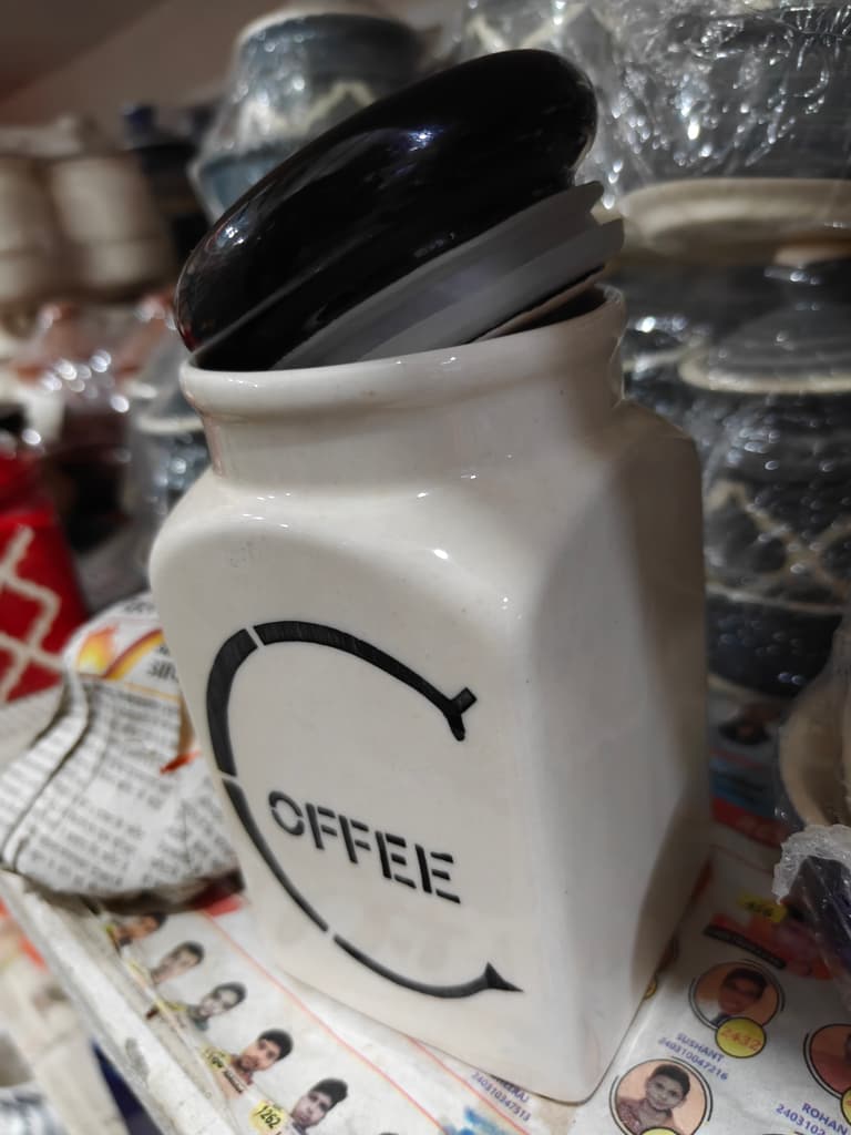 Coffee Mug | Ceramic | White | Black Lettering
