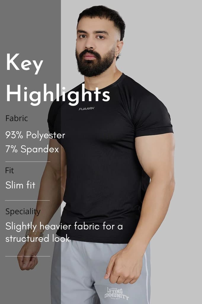 Dash T-shirt Black — photo 6