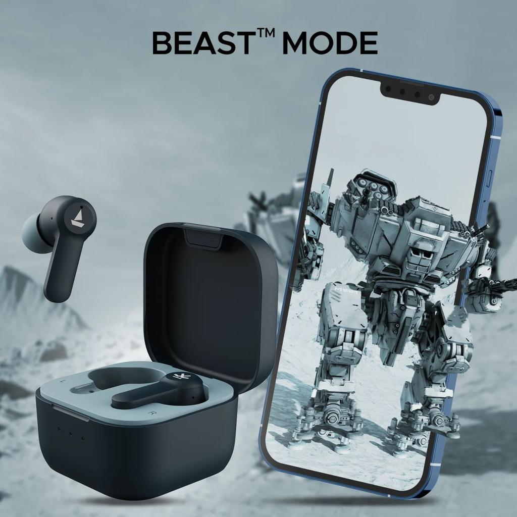 boAt Airdopes Crude | Wireless Earbuds with 50 Hours Playback, ENx™ Technology, ASAP™ Charge, BEAST™ Mode, Bluetooth v5.3 — photo 4