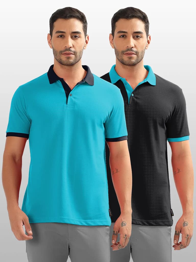 Organic Cotton Polo T-Shirt Pack of 2 — photo 6