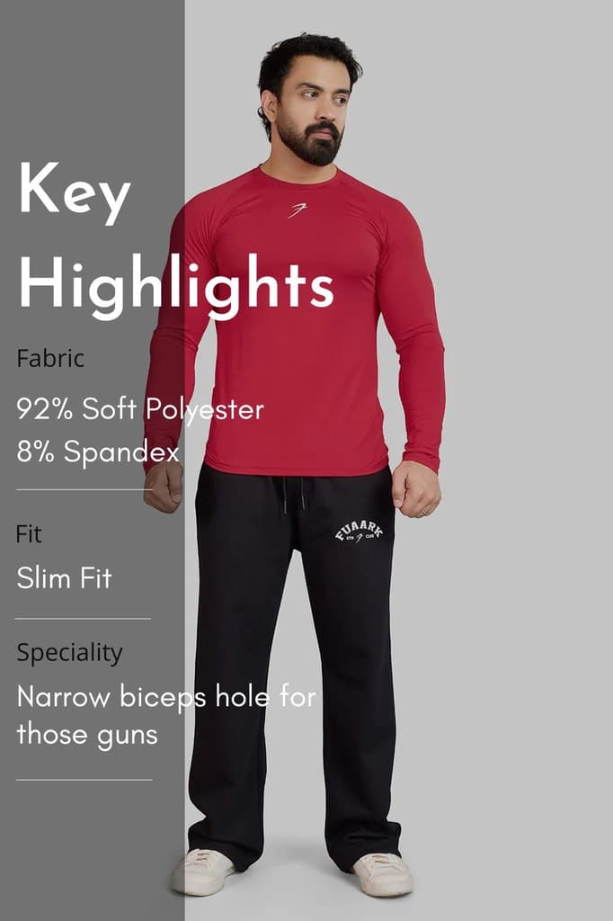 Core Fullsleeves T-shirt Red — photo 7