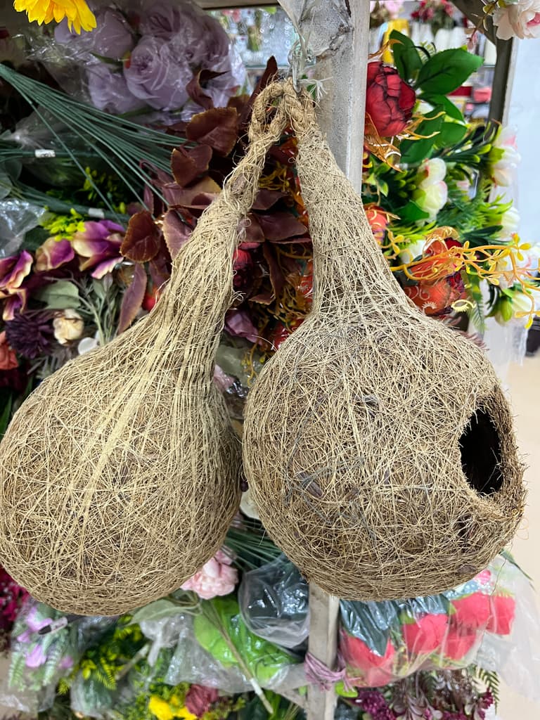 Wicker Vase | Flower Pot | Wicker | Brown