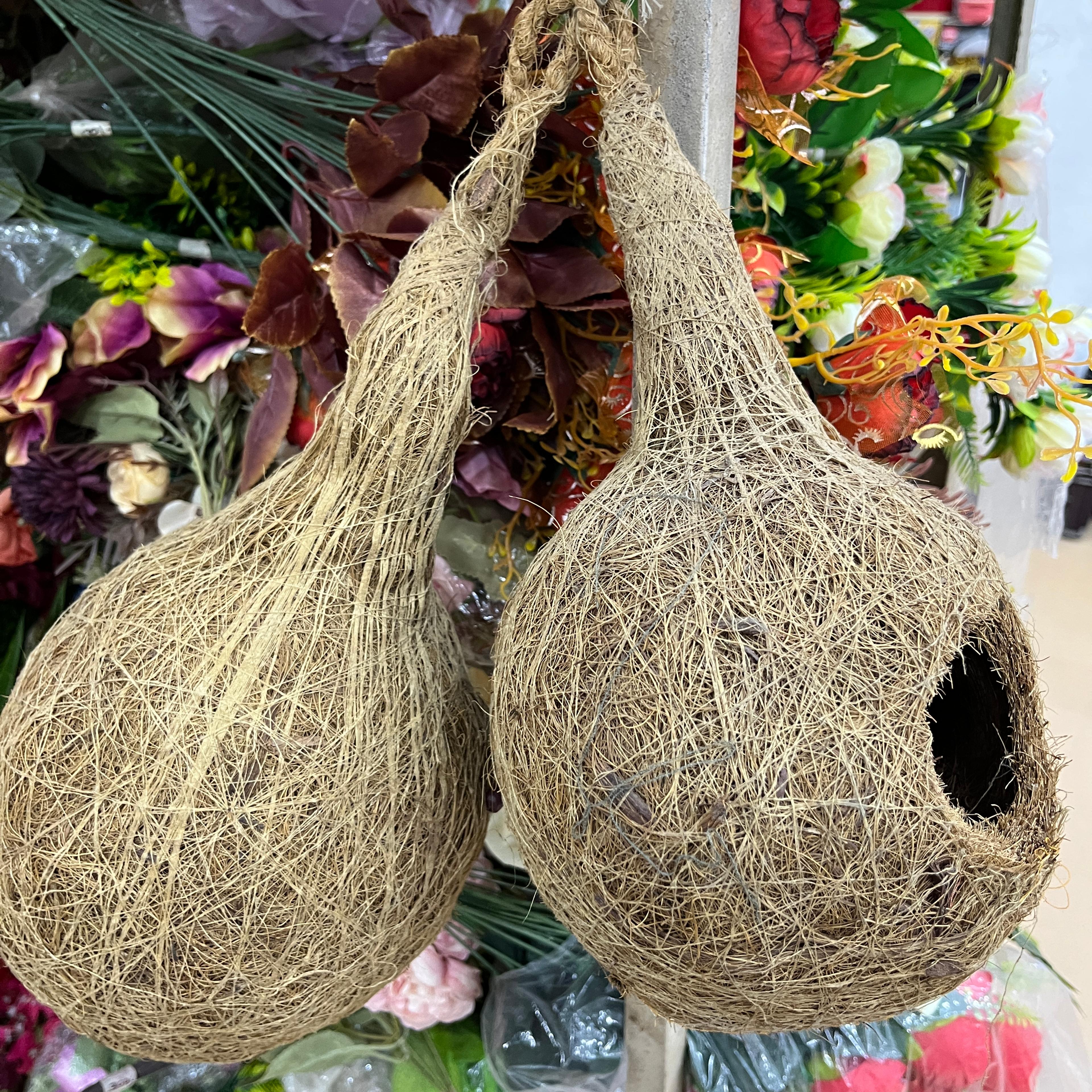 Wicker Vase | Flower Pot | Wicker | Brown