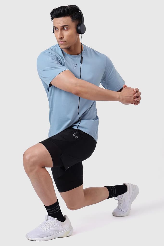 Pulse Running T-shirt Light Blue — photo 3