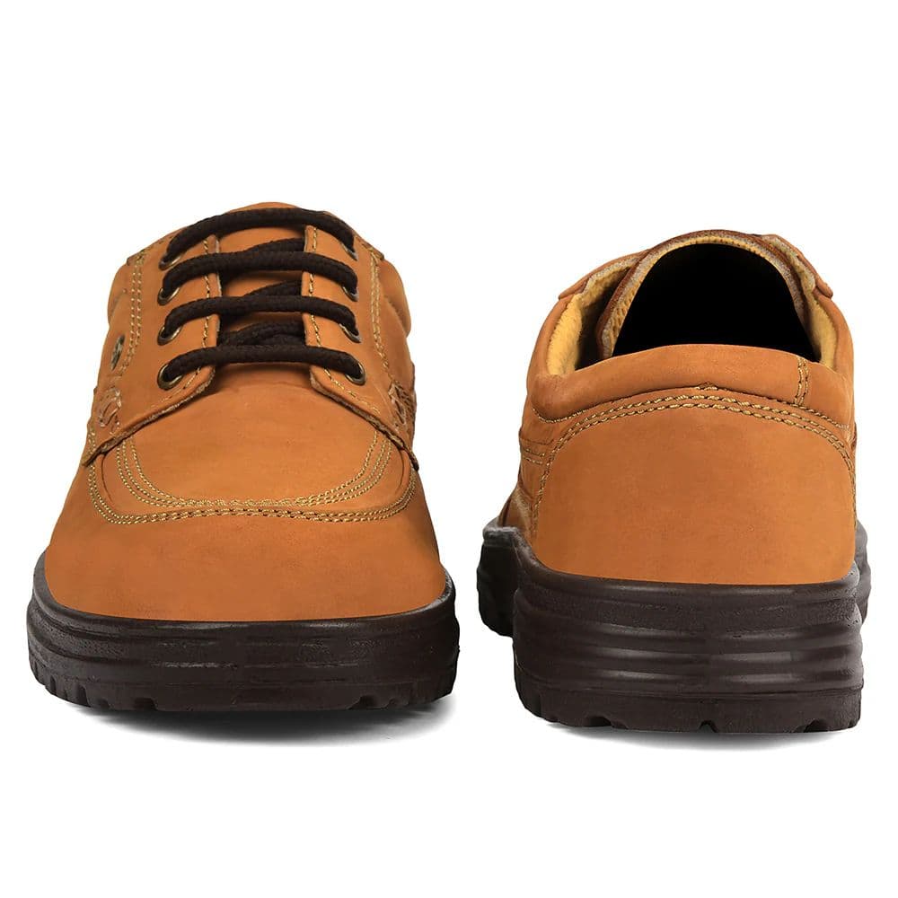Healers Camel Formal Lacing Derby Shoes For Men 719053AN By Liberty — photo 6
