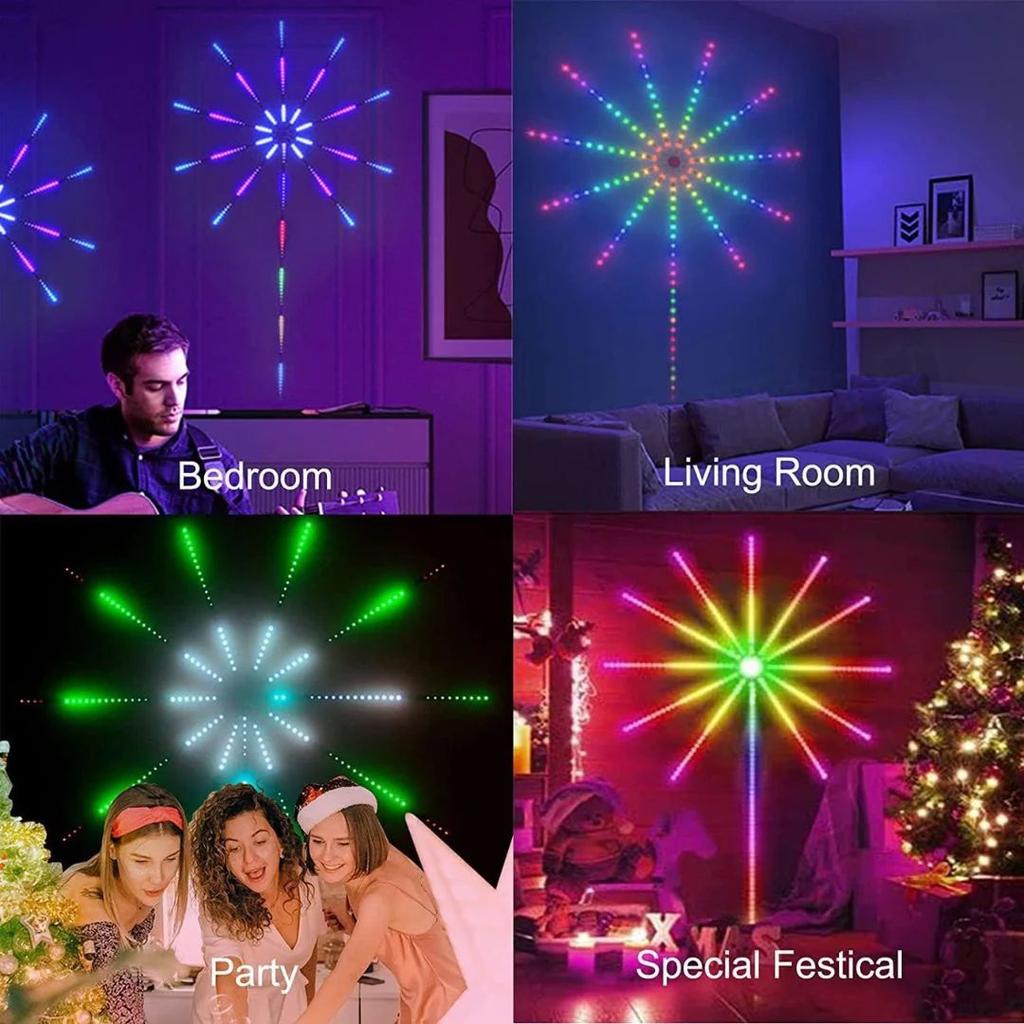 LED Firework Strip Light | Sound Operated Firework Launch Effect LED Strip — photo 2