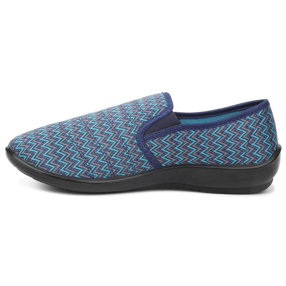 AHA Casual Non-Lacing Sky Blue Ballerina Shoes For Women SELINA-101 By Liberty — photo 3