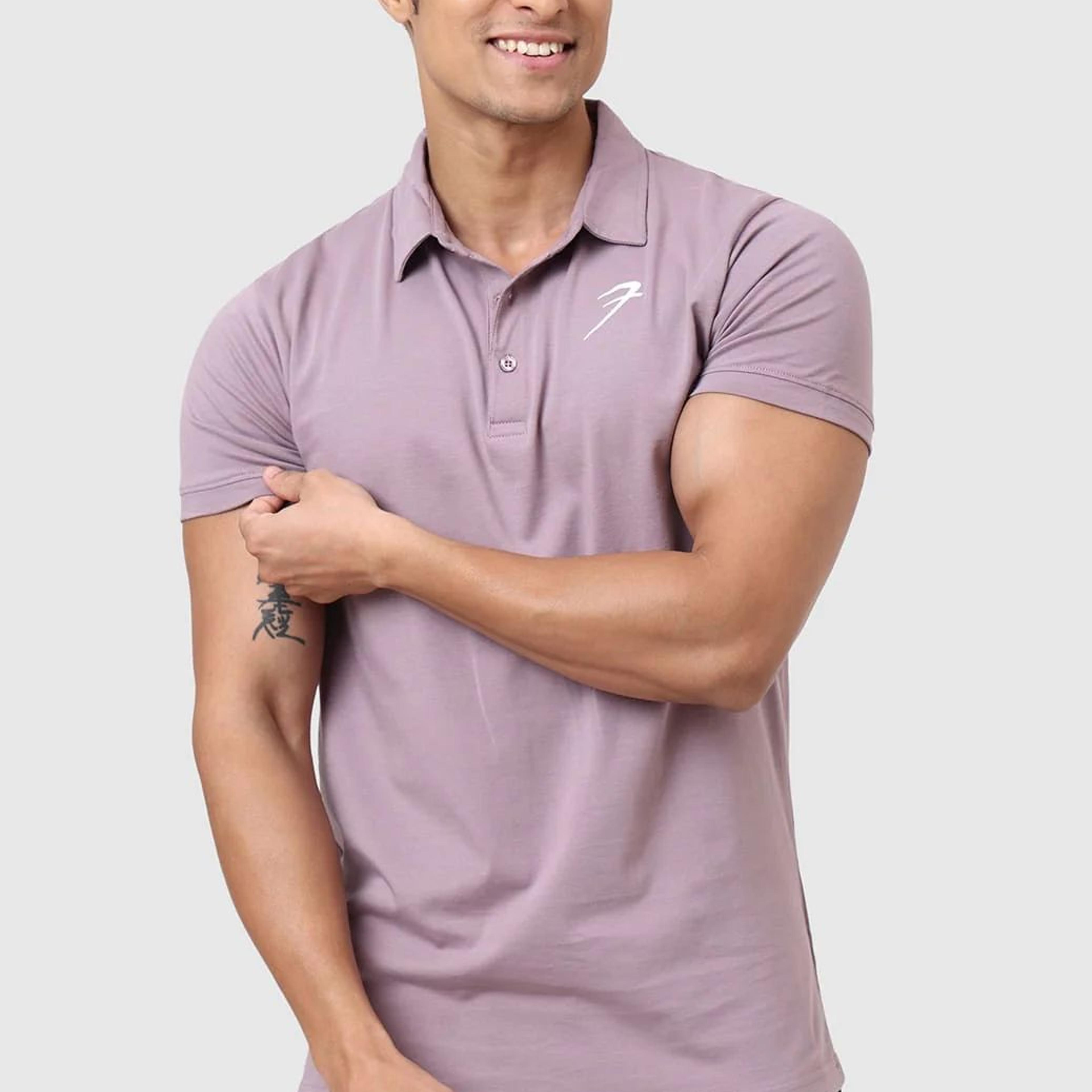 Polo T-shirt Mauve