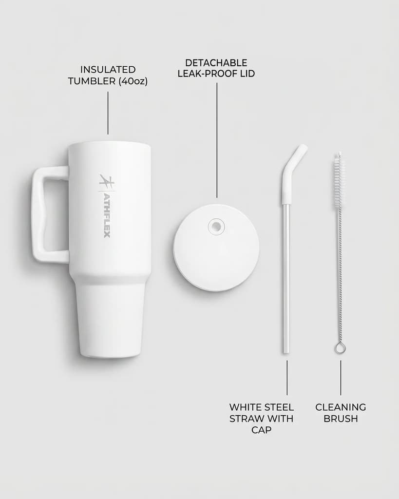 Athflex Stainless Steel Tumbler — photo 4
