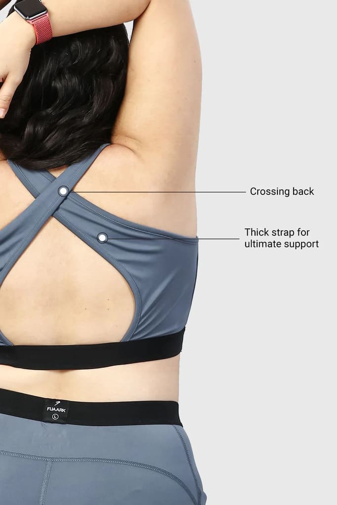 Pro Sports Bra Silver — photo 4