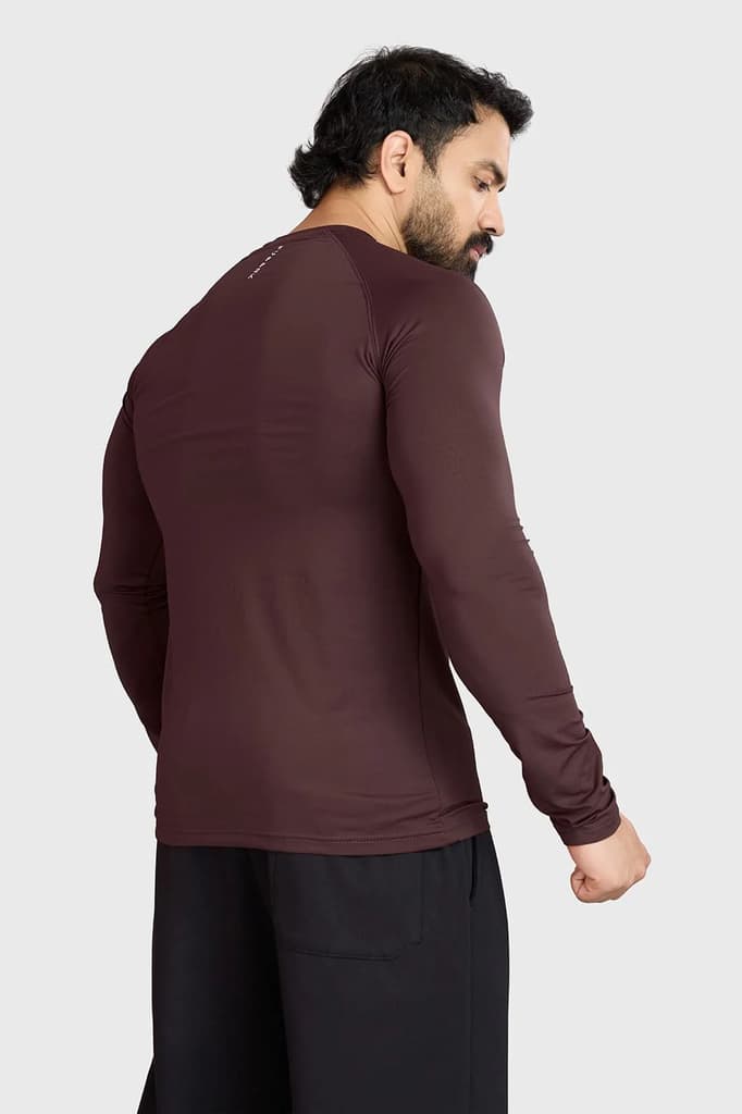 Core Fullsleeves T-shirt Brown — S