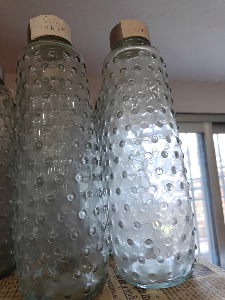 Clear Glass Vases | Set of 3 | Decorative | Clear