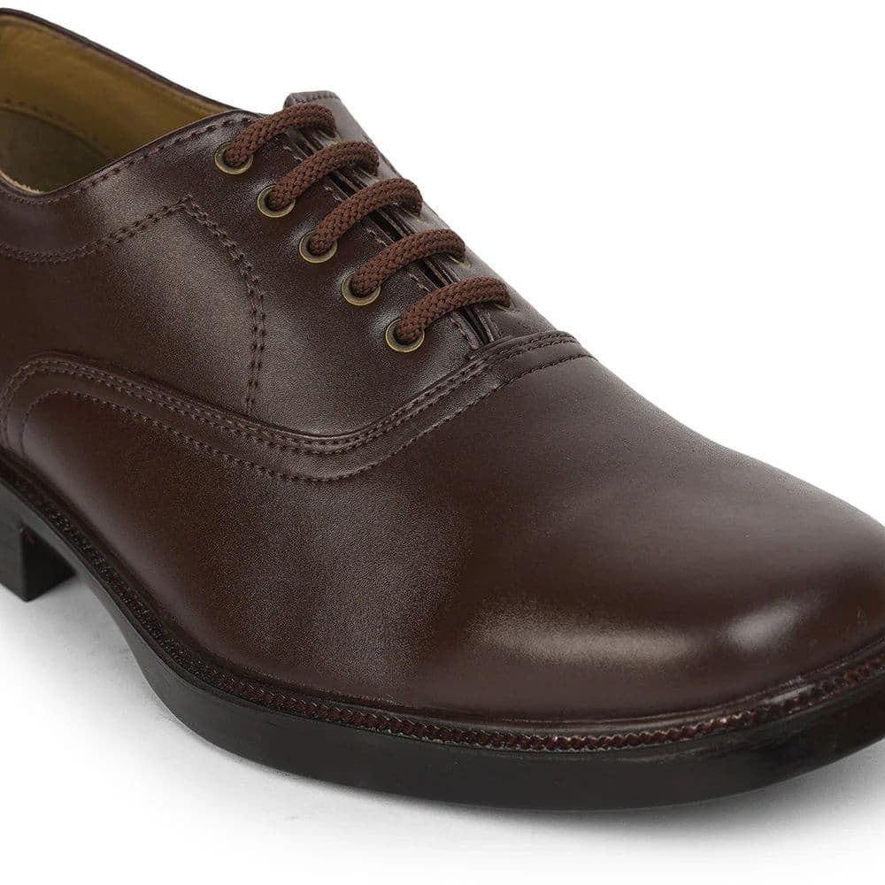 Fortune (Brown) Formal Lace Up Shoes For Men 7139-02 By Liberty — photo 6