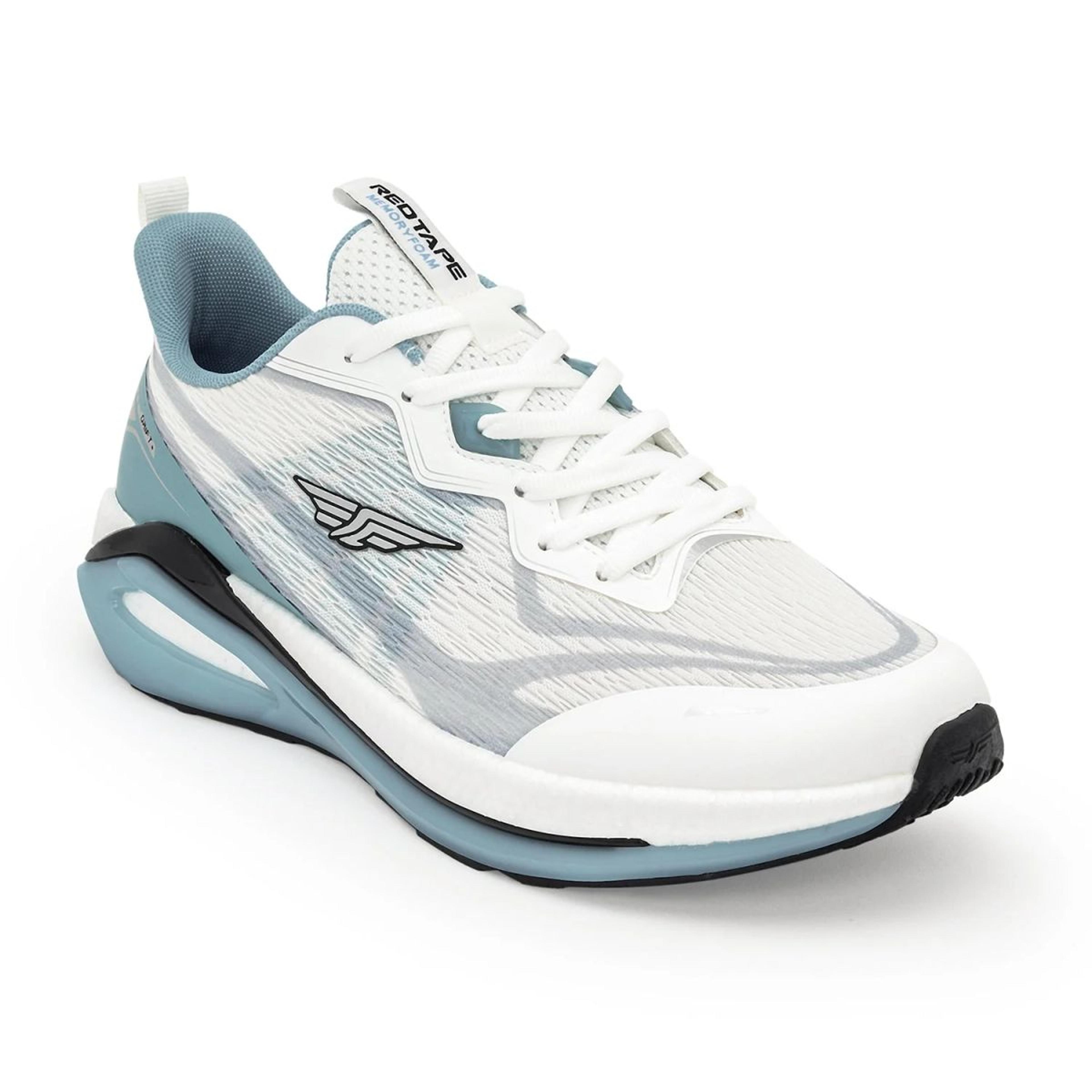 Athleisure Sports Shoes for Men in Blue and Grey | Low-Cut Shoes.