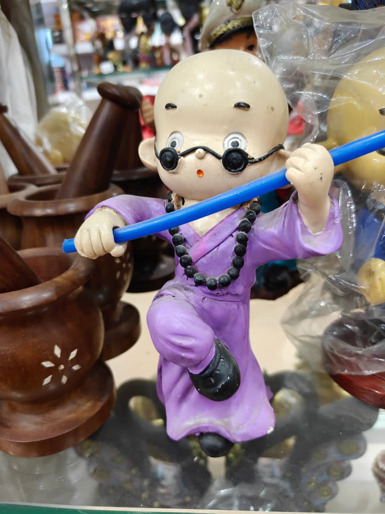 Purple Glass Blowing Pipe | Glass Art | Handmade | Decorative