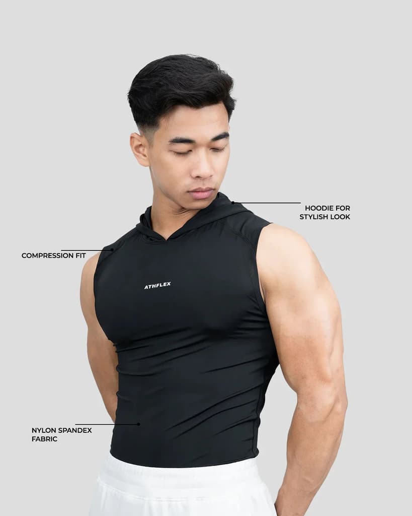 Assassin Compression Hoodie Tank — photo 3