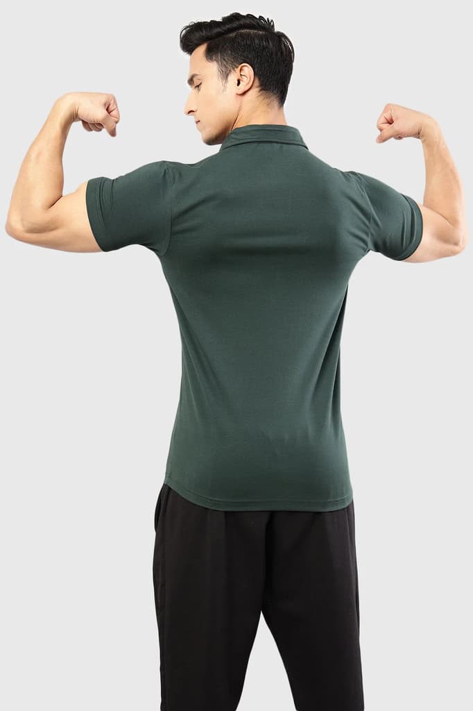 Polo T-shirt Green — photo 6