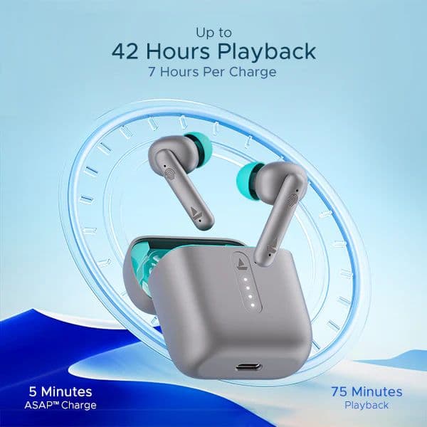 boAt Airdopes 141 | Wireless Earbuds with 42 Hours Playback, ENx™ Technology, BEAST™️ Mode — photo 7