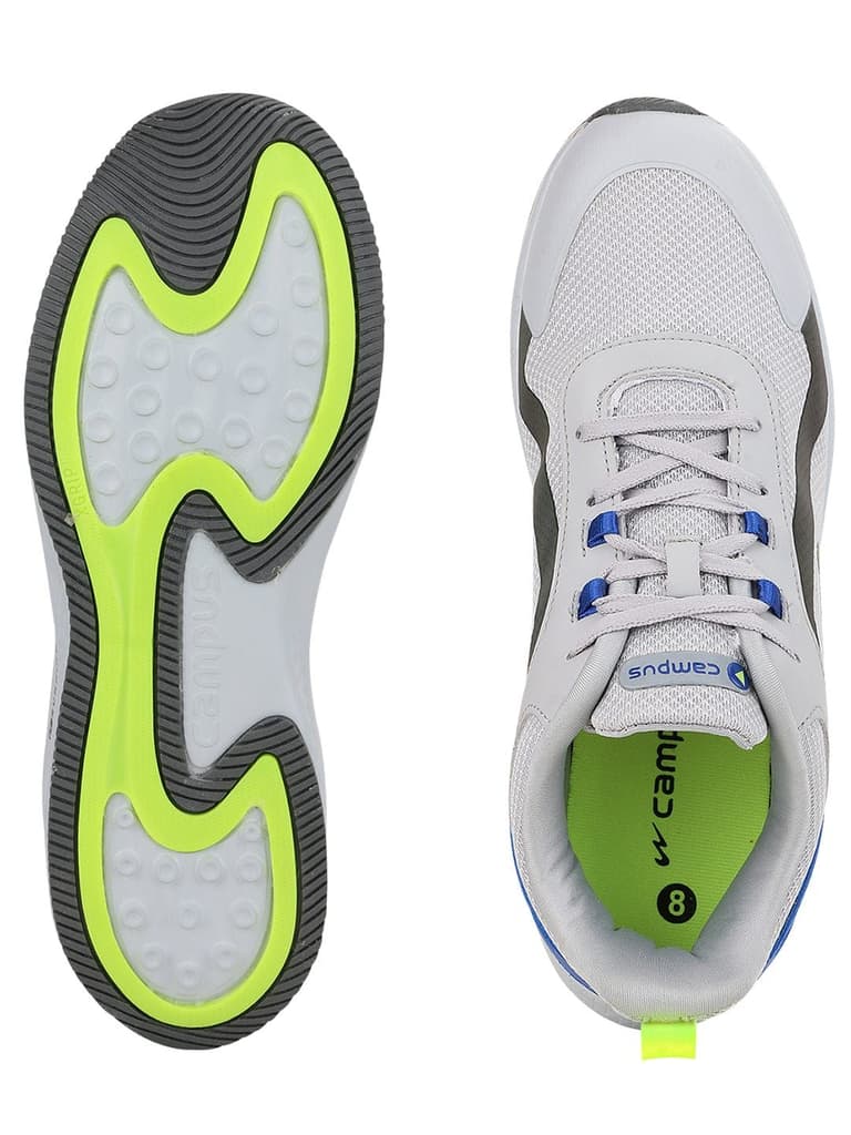 OMAX Grey Men's Running Shoes — photo 4