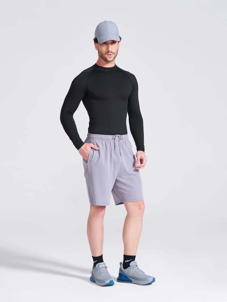 Men's Grey Regular Fit Shorts — photo 5
