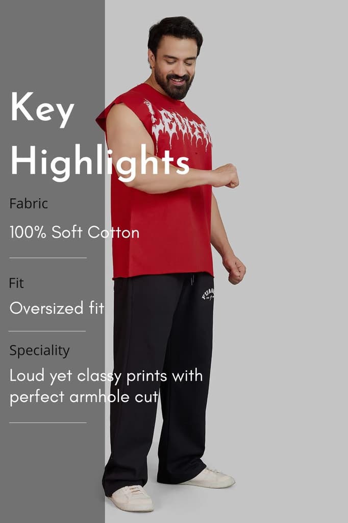 Raw Levitate Capsleeves Tank Red — photo 7