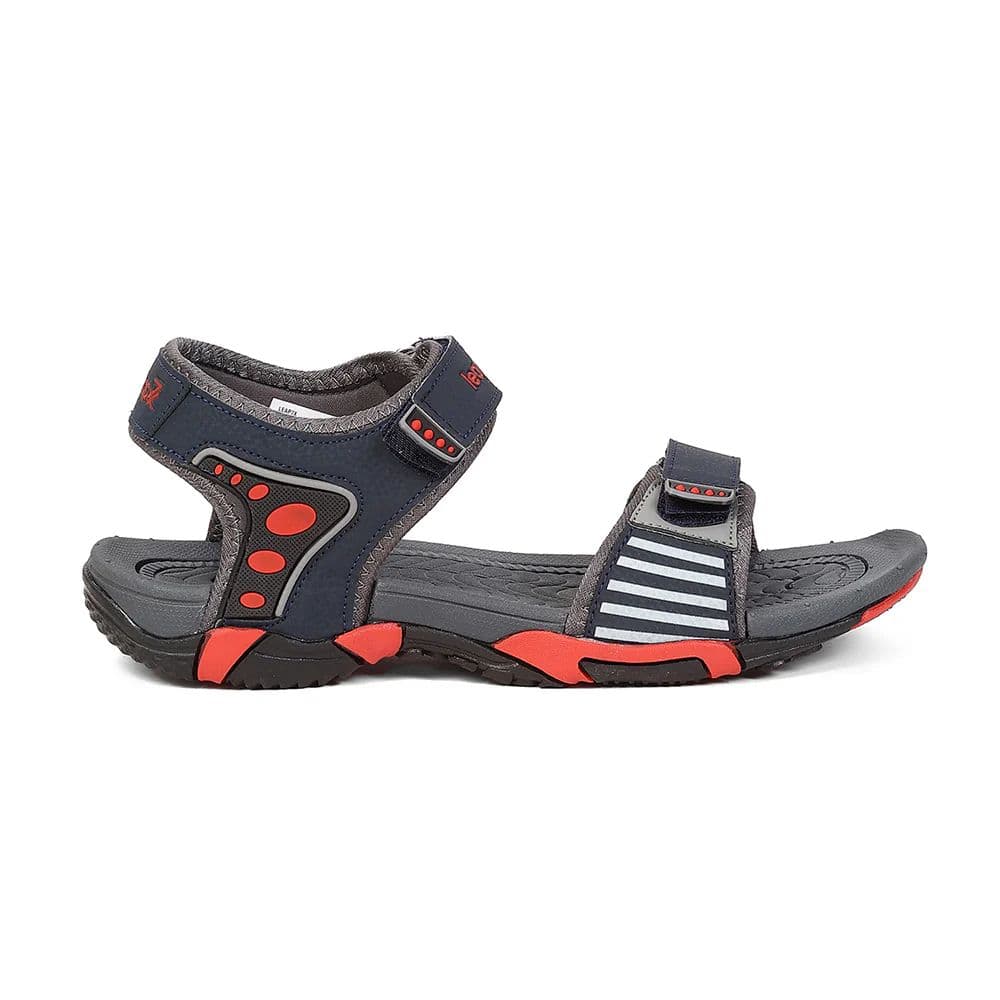 Leap7X BLAIR-30 Navy Blue Casual Flat Sandals for Men by Liberty — photo 2
