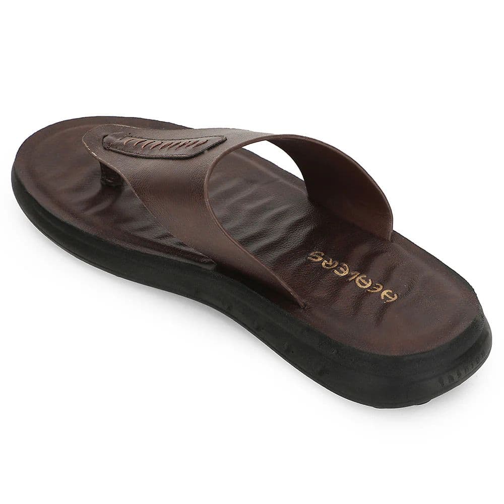 Healers Brown Casual Slipper For Men GHD-82 By Liberty — photo 4