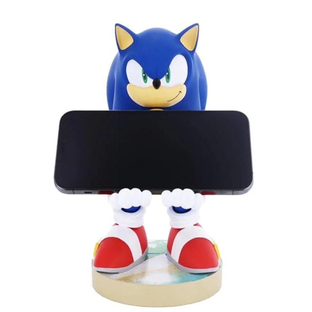 Sonic The Hedgehog Controller And Phone Holder | Cable Guys Licensed Figure — Sonic - The Hedgehog