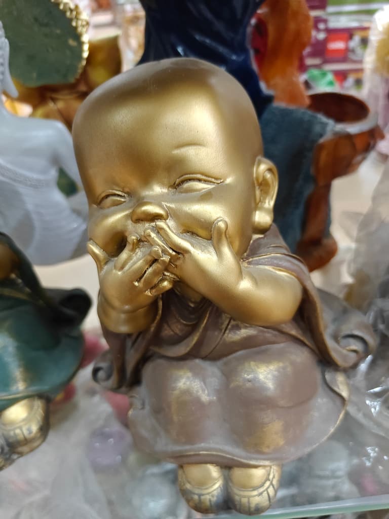 Gold Buddha Statue | Decorative | Gold | Buddhist