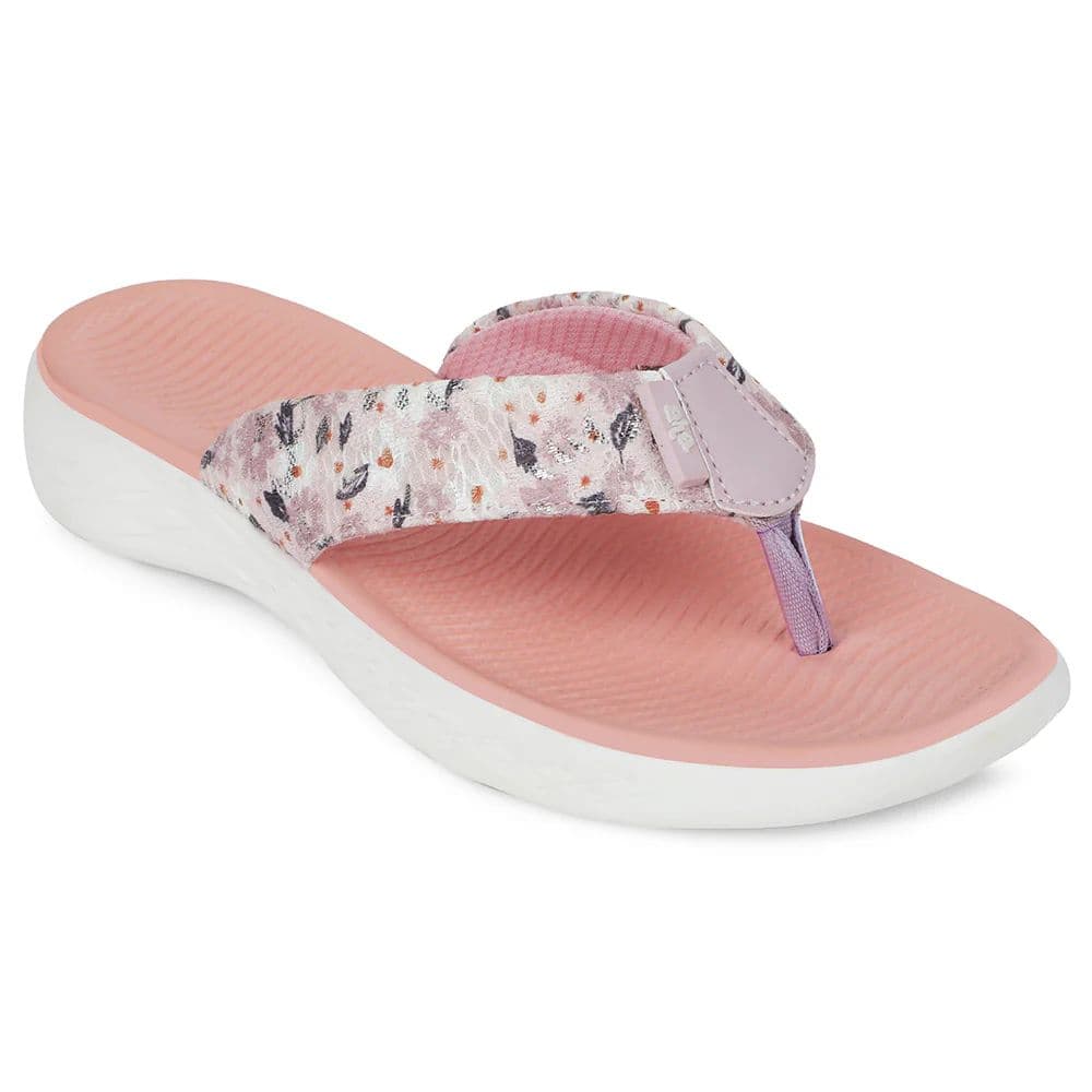 A-HA Peach Casual Slipper For Women IMPACT-L71 By Liberty — 3/36 / Peach