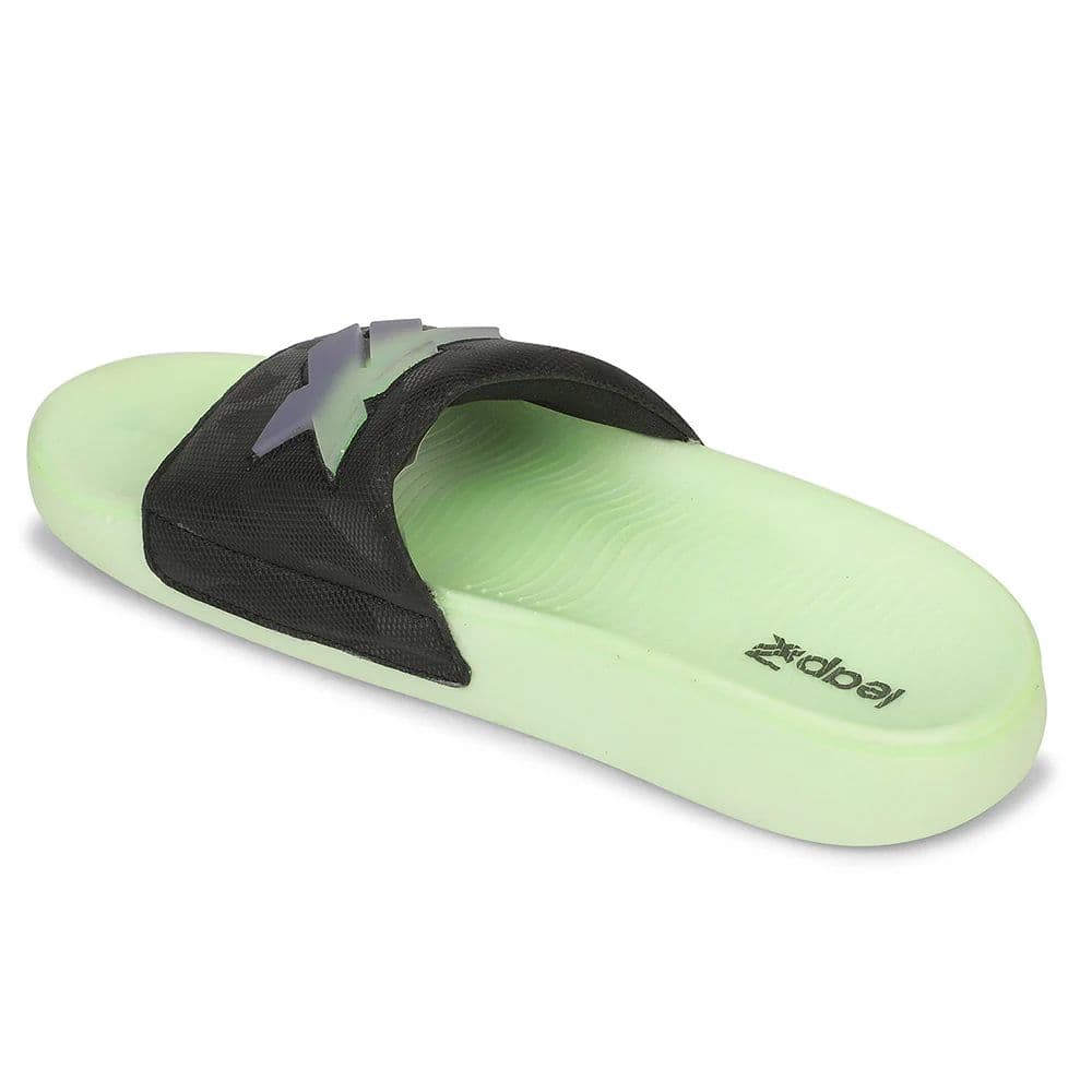 Leap7X NITWALK-L2 Women's Black Casual Slip-on Slippers - Nitro Sole with Colorblock Design — photo 3
