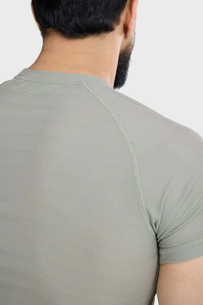 Blaze Nylon T-shirt Sage Green — photo 4