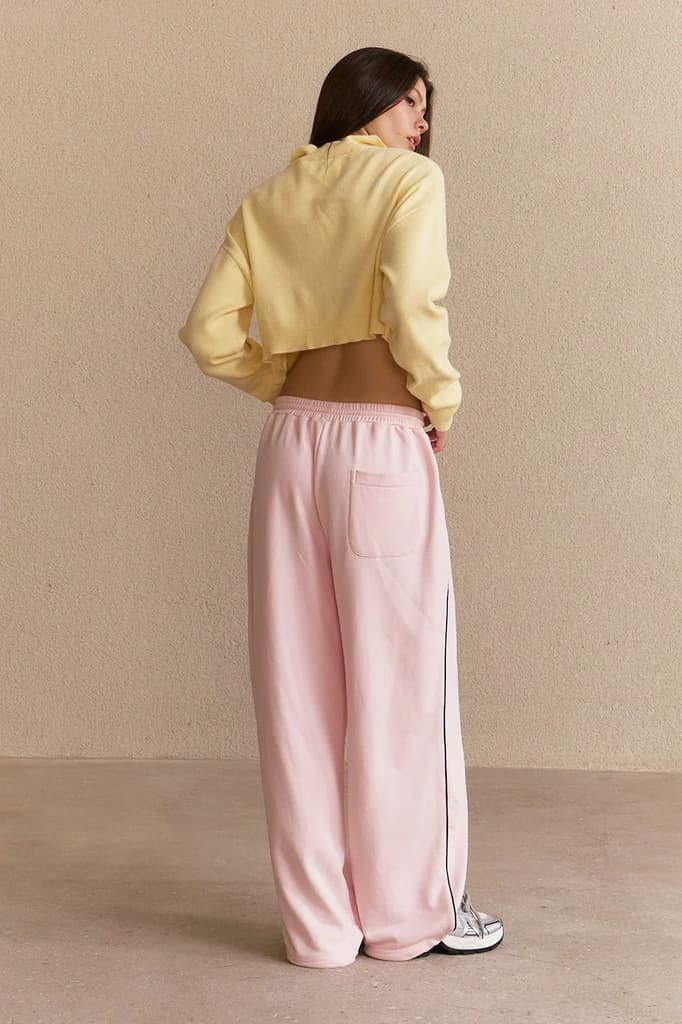 Soft Pink Track Pants — photo 7