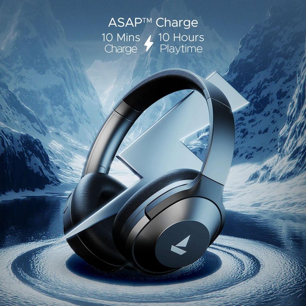 boAt Nirvana 751 ANC | Wireless Headphone with 40 mm drivers, 65 Hours (54 Hours with ANC), Type C, Dual Compatibility — photo 8