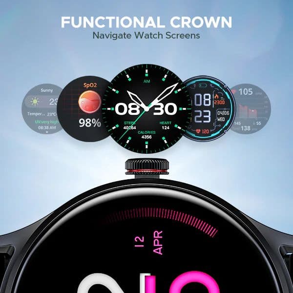boAt Lunar Vista | Smartwatch with 1.52" (3.86cm) Vivid Round Display, BT Calling, 100+ Sports Modes, AI Voice Assistant — photo 7