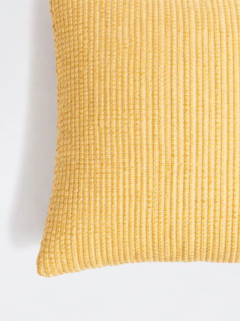 Westside Home Yellow Textured Cusion Cover — photo 3