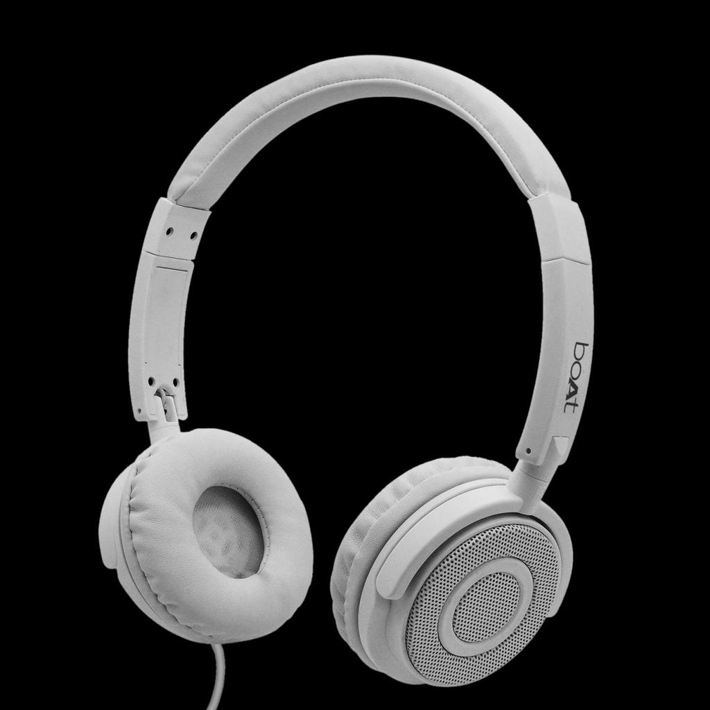 boAt Bassheads 900 | Wired Earphones with 40mm Drivers, Compact & Foldable, In-line microphone, Super Bass