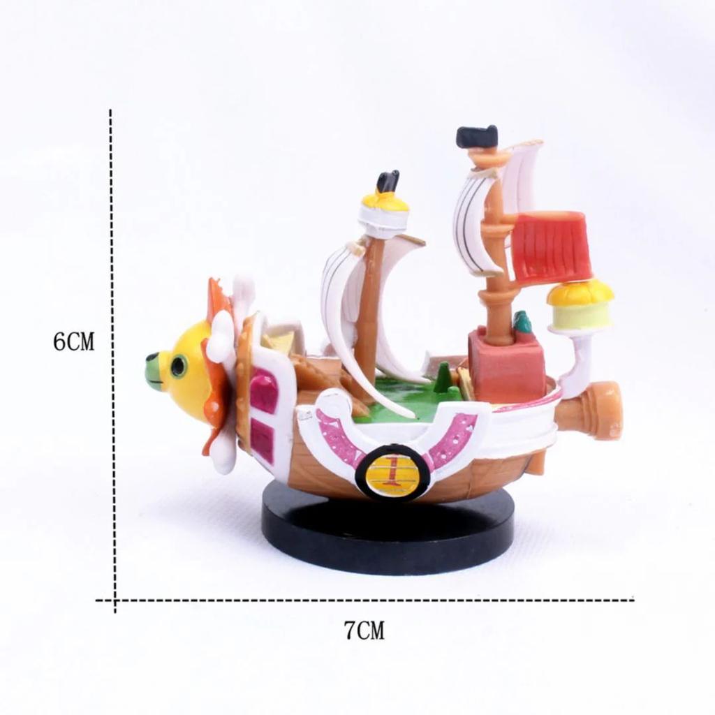 One Piece Ship Miniature | Cute Luffy Ship Figurine Collectible (6cm) — photo 2