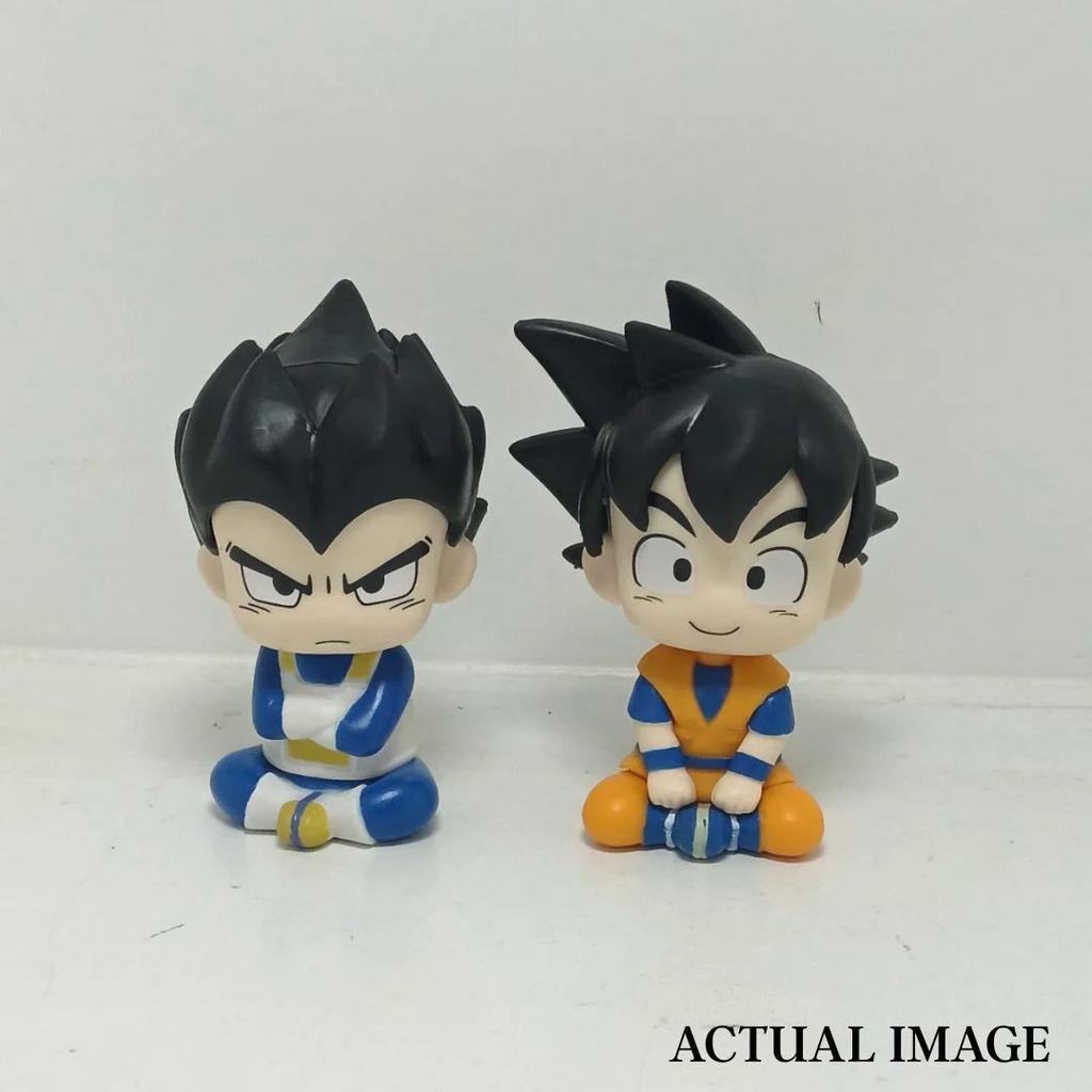 Chibi Saiyan Warrior PVC Collectibles | Dragon Ball Z Sitting Figurines — photo 6
