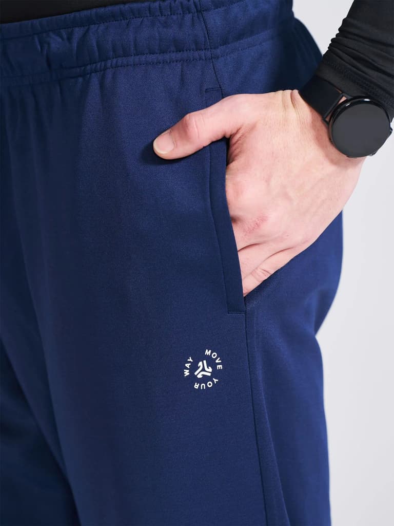 Men's Navy Regular Fit Track Pants — photo 2